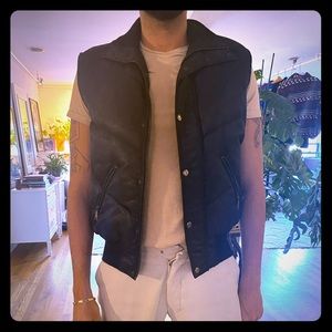 Richmond bomber sleeveless vest. Worn twice.